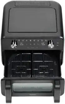 Panasonic Heißluftfritteuse 9,6 l Schwarz NF-BC1000KXE