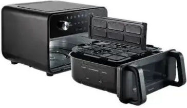 Panasonic Heißluftfritteuse 9,6 l Schwarz NF-BC1000KXE