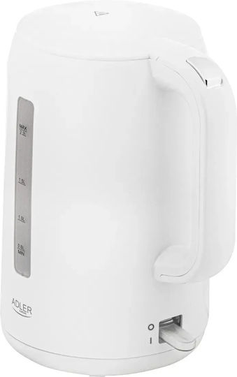 Adler Fierbător 2.2lt 2200W Alb