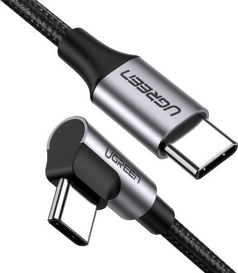 Ugreen US255 USB 2.0 Kabel USB-C männlich - USB-C 60W Schwarzes 3m 165S06