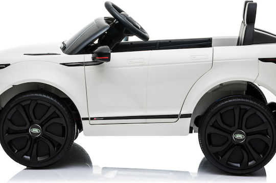 Range Rover Evoque Две Места с Дистанционно Управление Лицензиран 12 Волта Бял за 2+ Години