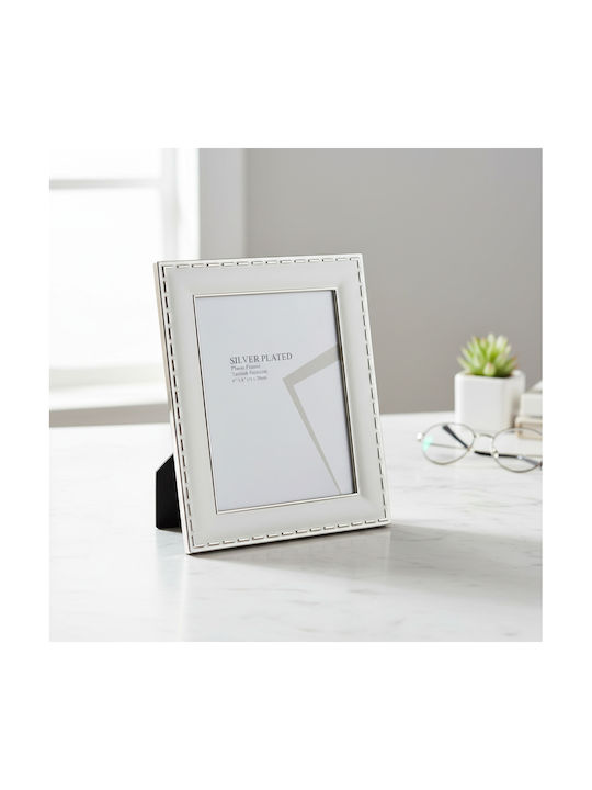 Metallic Photo Frame with Gray Frame 2 Pieces