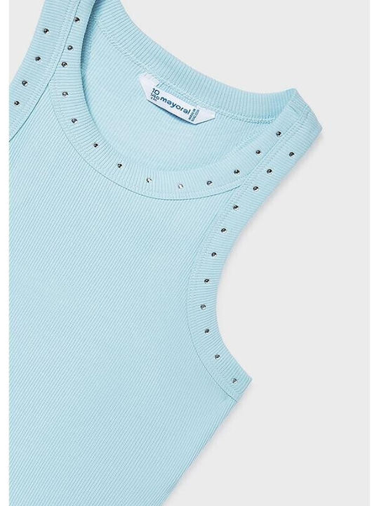 Kids Top Sleeveless Light Blue
