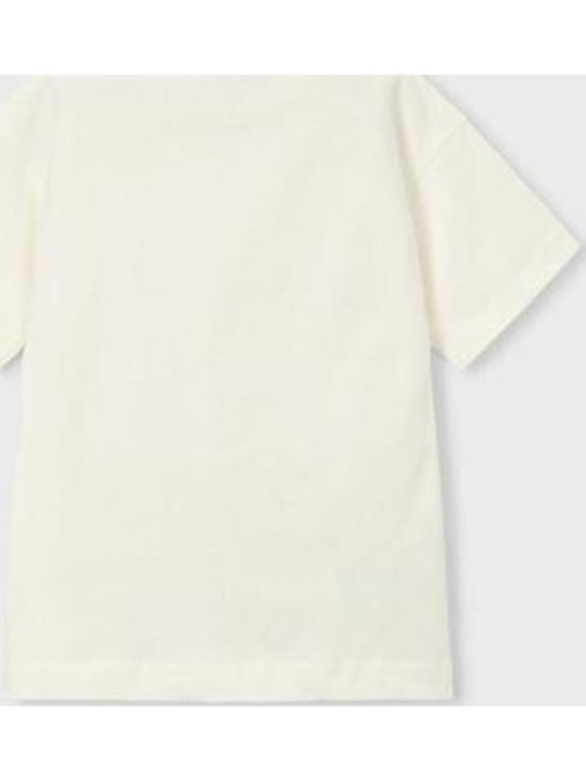 Kids' Shirt Short Sleeve Ecru