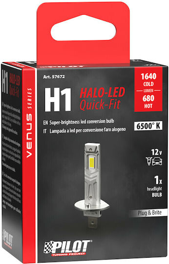 Lampa Lamps Car Halo Venus Series H1 LED 12V 10W 1pcs