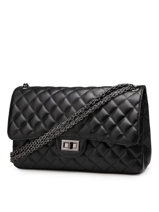 Damentasche Schultertasche Schwarz