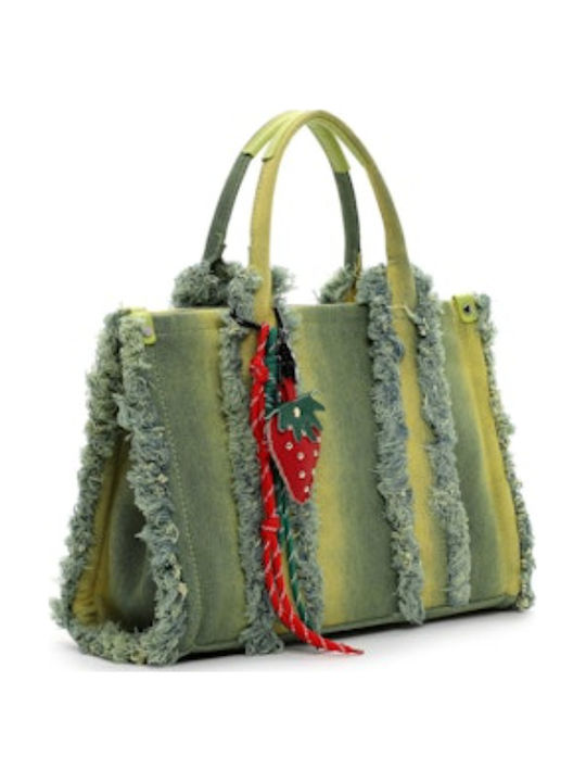 Women's Bag Shopper Shoulder Green