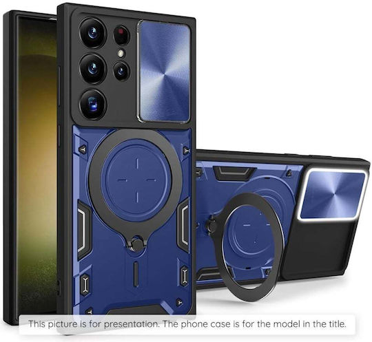 Carcasă Nothing Phone 3a Lite Skyddar Innovation Camguard Pro Set Protecție Cameră Magnetic Inel Autocolant Albastru
