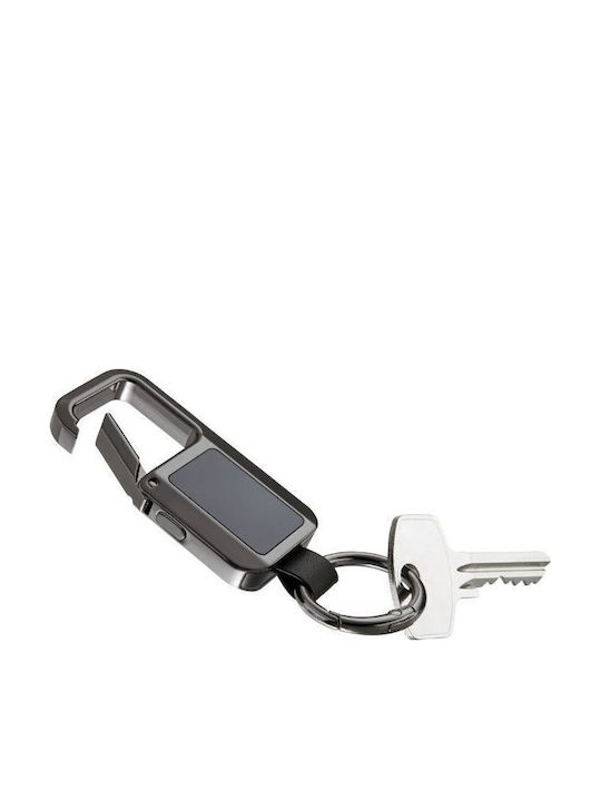 Keychain Troika "track Find Carabiner" Kr26-13/gm