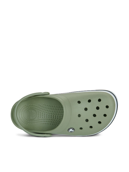 Crocs Femei Sabot Verzi