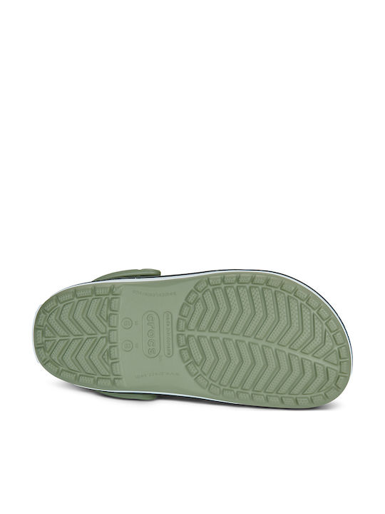 Crocs Femei Sabot Verzi