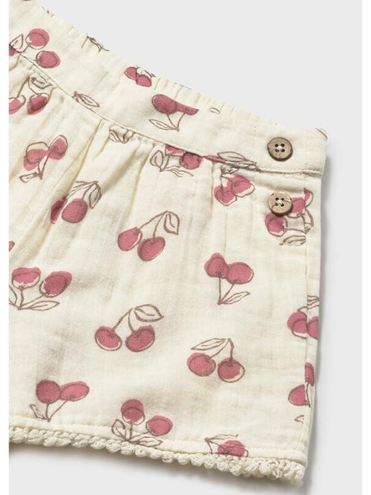 Kinder-Shorts/Bermudas Stoff Beige