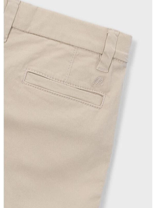 Șort/Salopetă Copii din Material Textil Bej