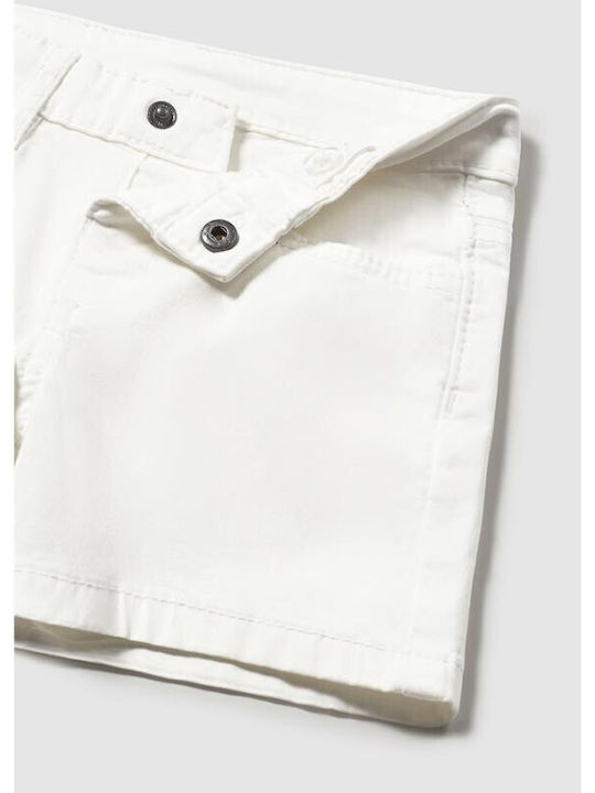 Kinder-Shorts/Bermudas Stoff Weiß