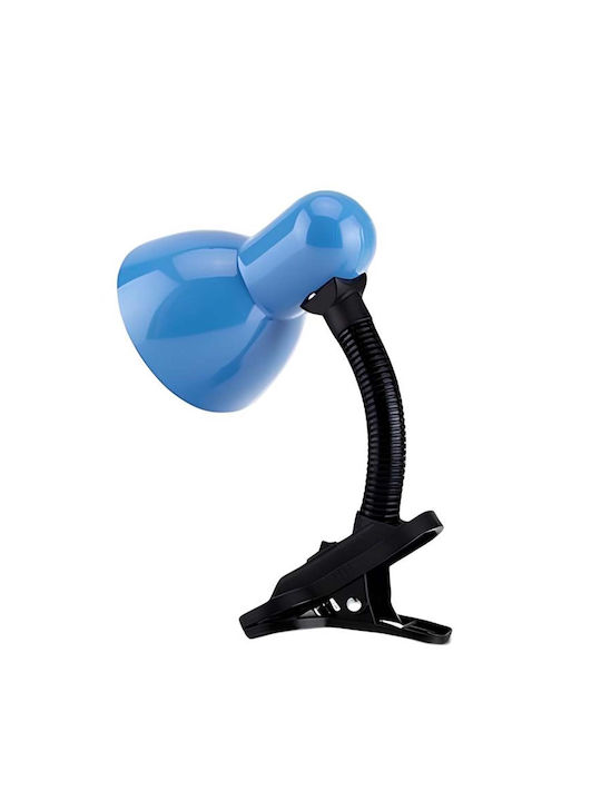 Avizar Verstellbare Led Tischlampe 40w mit Clip-Schalter Schwarz Blau