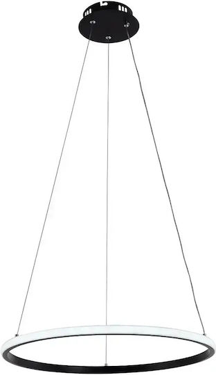 Optonica Lustră Suspendată Negru 50x100cm. Optonica Lustră Suspendată Negru 50x100cm.