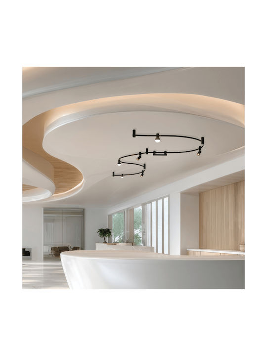 Zambelis Lights Monos LED Alb Cald Spot în Culoare Negru