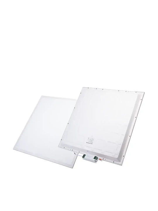 Metanor Τετράγωνο LED Panel 36W με Ψυχρό Λευκό Φως 6000K 59.5x59.5εκ.