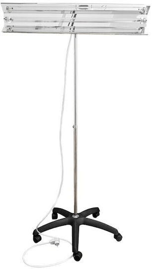 Uvc 55w Bactericidal Lamp Adjustable Mobile Stand Height Adjustable 100-190 Cm Sterilization