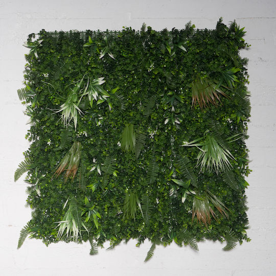 Supergreens Συνθετικό Πάνελ Φυλλωσιάς 1x1m