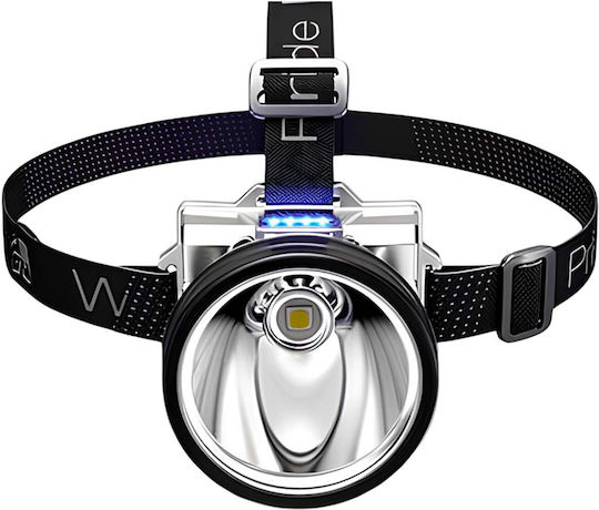 Avizar Led Headlamp 3 Modes Rechargeable 10-hour Battery Life Black