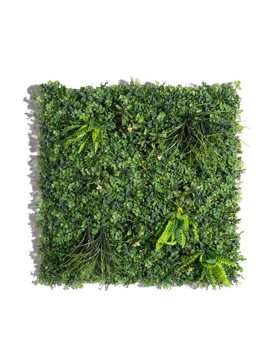Supergreens Συνθετικό Πάνελ Φυλλωσιάς Τριφύλλι με Ασπλήνιο 1x1m