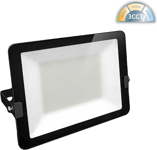 Fos me Waterproof LED Flood Light 50W Warm White 3000K IP65