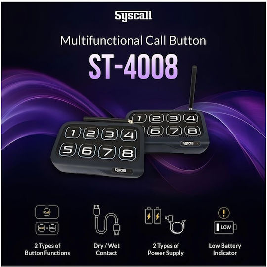 Syscall St 4008 Μπαταρίας Ρεύματος