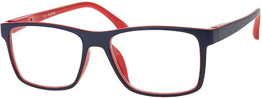 Brilo Women's Reading Glasses +1.50 in Black color RE082-1-2_31860