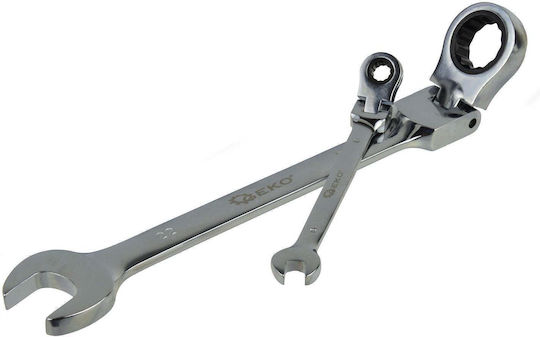 Geko Deutsche Polygon-Schlüssel Flexible Kopf Kasten 8-22mm 8 Stück