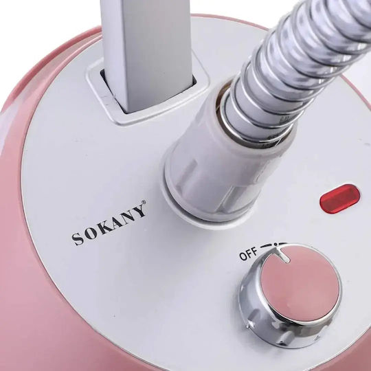 Sokany Гладач за дрехи Подов 2200W с резервоар 2.2л Бял