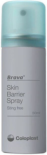 Coloplast Brava Adhesive Remover Medical Consumable Adhesive Removal Spray from the Skin 50ml 50ml