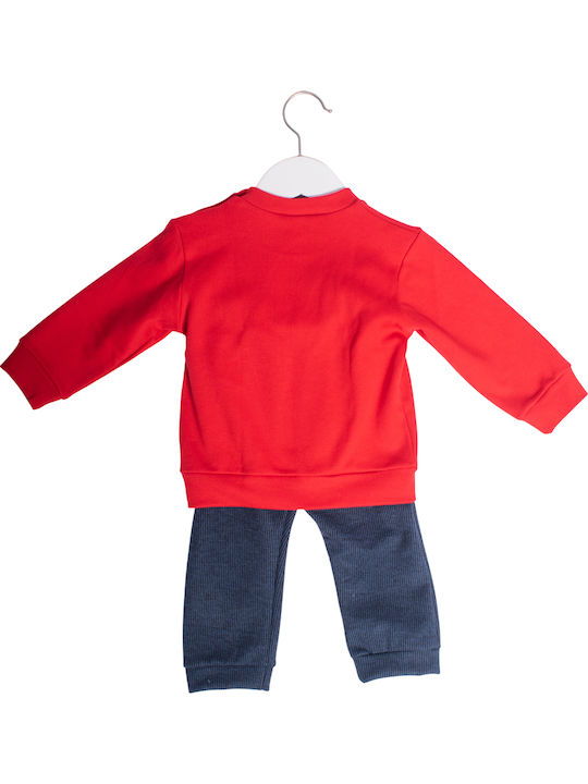 Kids' Set with Pants Winter 2pcs Red