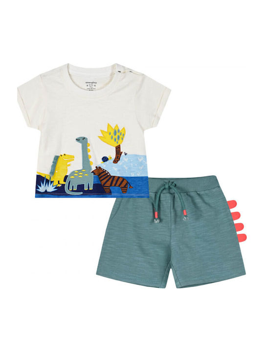 Set pentru copii cu șorturi Vară 2buc Desert Green