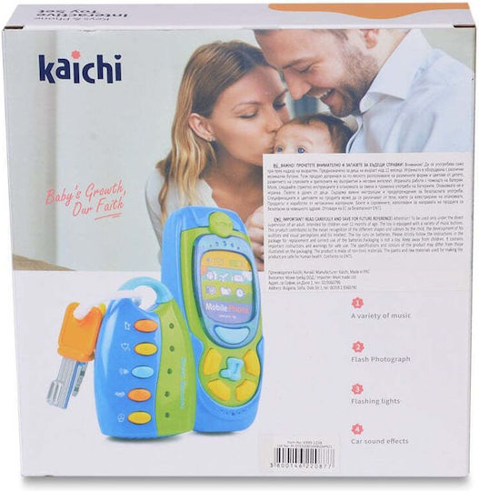 Kaichi Κλειδιά Phone With Keychain με Μουσική για 12+ Μηνών