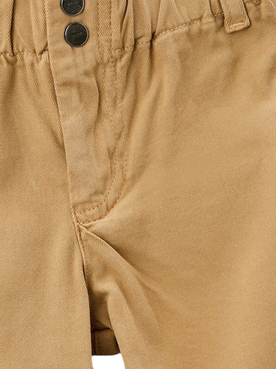 Παιδικό Παντελόνι Chino Υφασμάτινο Μπεζ