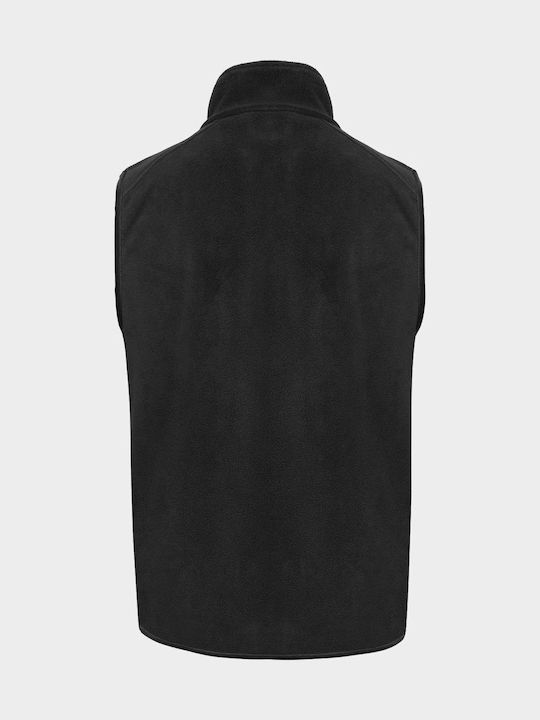 Stenso Vest Men's Safety Vest with Fleece Lining Black