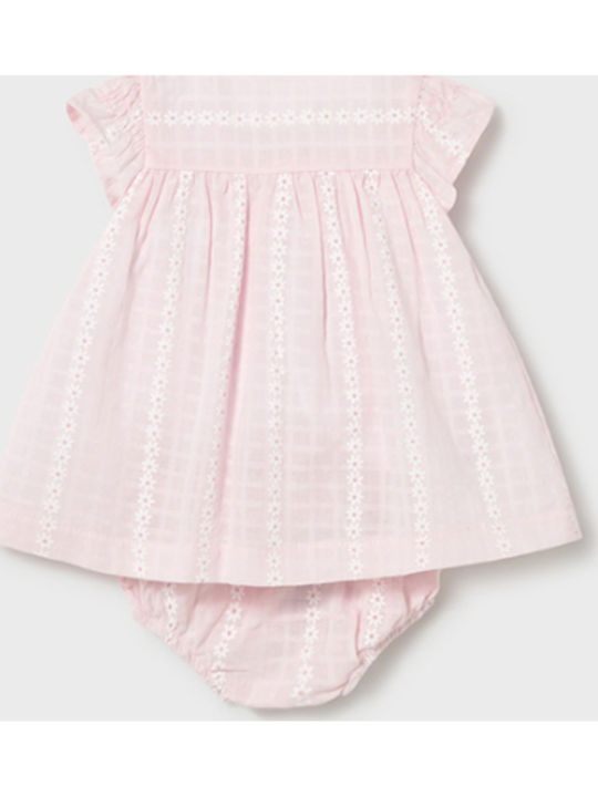Mayoral Бебешко Боди Baby Pink