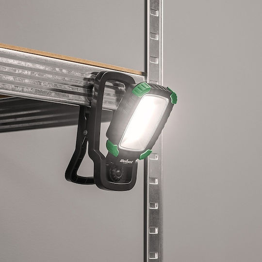 Rebel Arbeitslampe Batterie LED mit einer Helligkeit von bis zu 500lm