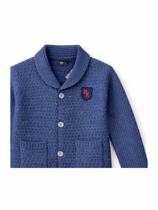Cardigan pentru copii Tricotat Albastru