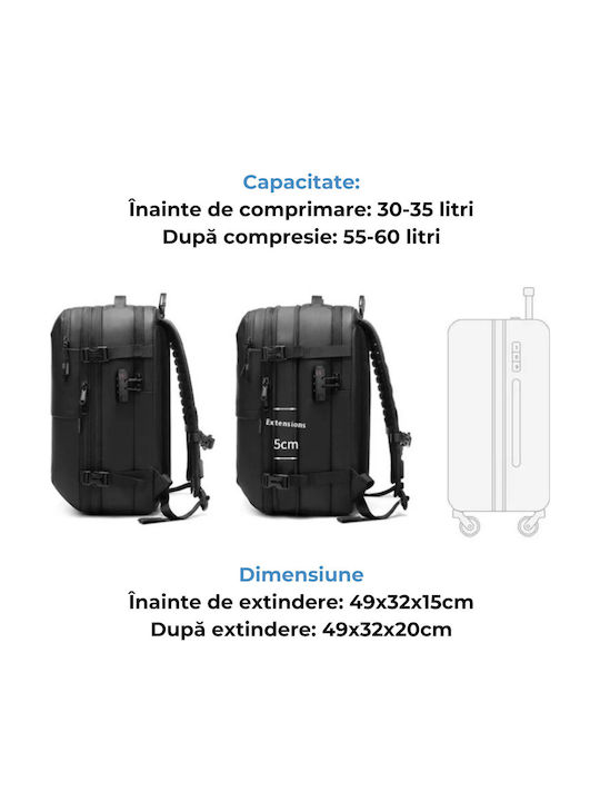 Rucsac Waterproof 60L Verde