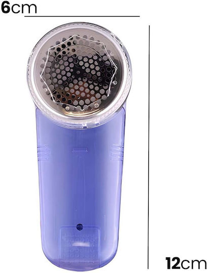 Avizar Rechargeable 2w Lint Shaver Washable Waste Container Purple