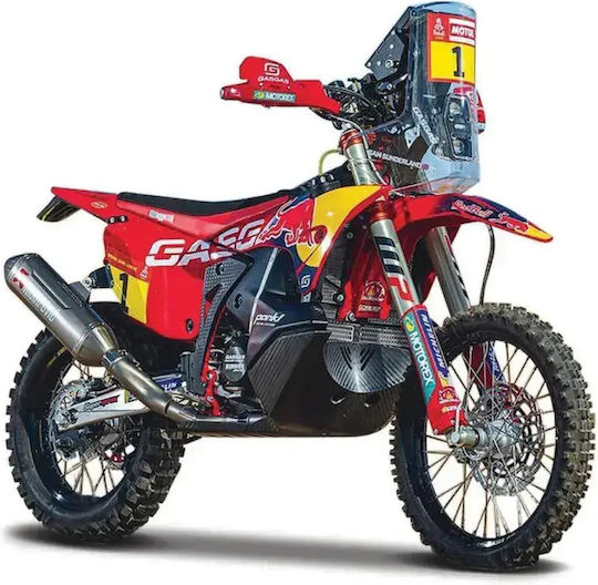 Bburago Diecast RedBull KTM Gasgas RX450F Dakar 2023 Motocicletă 1:18 Pentru 3+ Ani