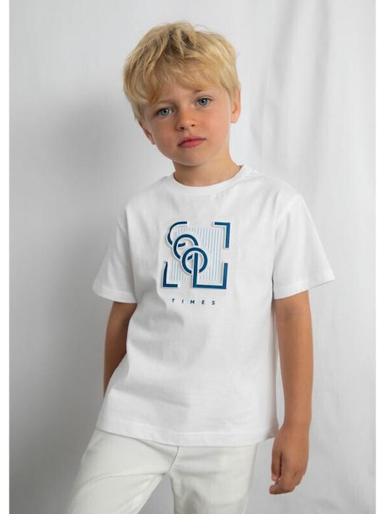 Mayoral Kinder-T-Shirt Weiß