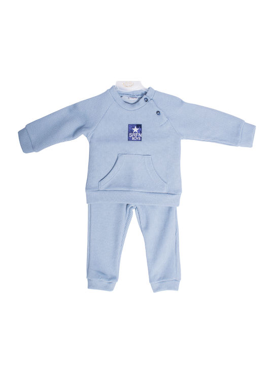 Kids' Set with Pants Winter 2pcs Light Blue