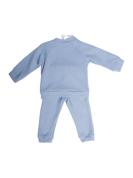 Kids' Set with Pants Winter 2pcs Light Blue