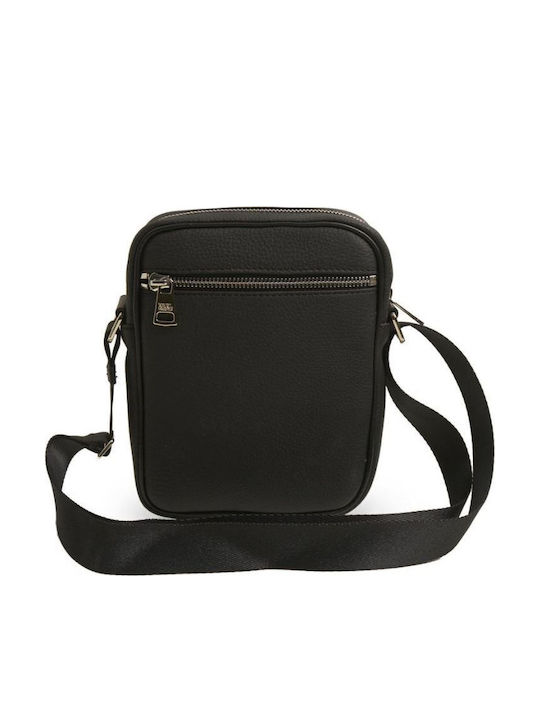 Herrentasche Schulter / Crossbody Schwarz