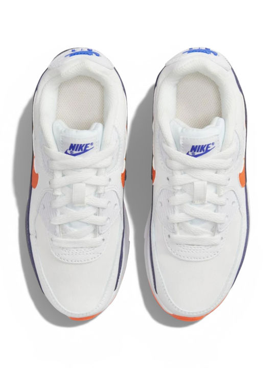 Air Max 90 Air Max 90 LTR Kids Sneakers Summit White / Safety Orange / Midnight Navy / Game Royal