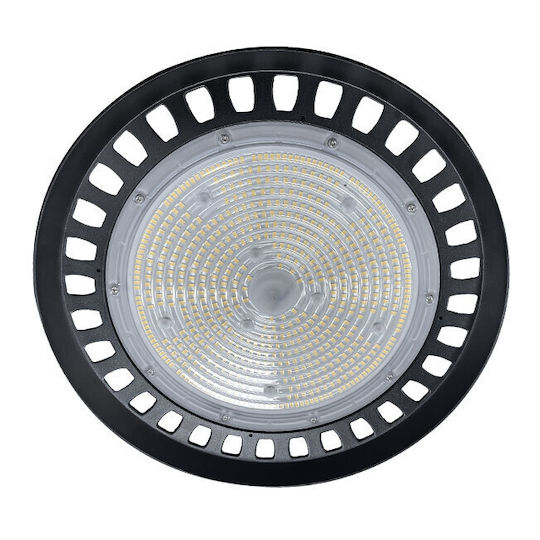 Elmark Boston240 Commercial Bell Light 240W Natural White 40800lm with Built-in LED White Ø34.9xH11.9cm