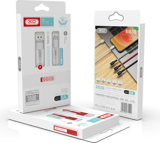XO Редовна USB 2.0 до микро USB кабел Червен 1м 1бр
